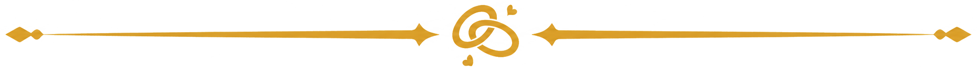 Decorative Gold Divider
