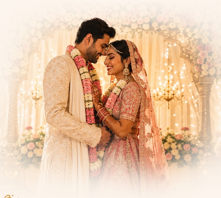 Indian Wedding Couple