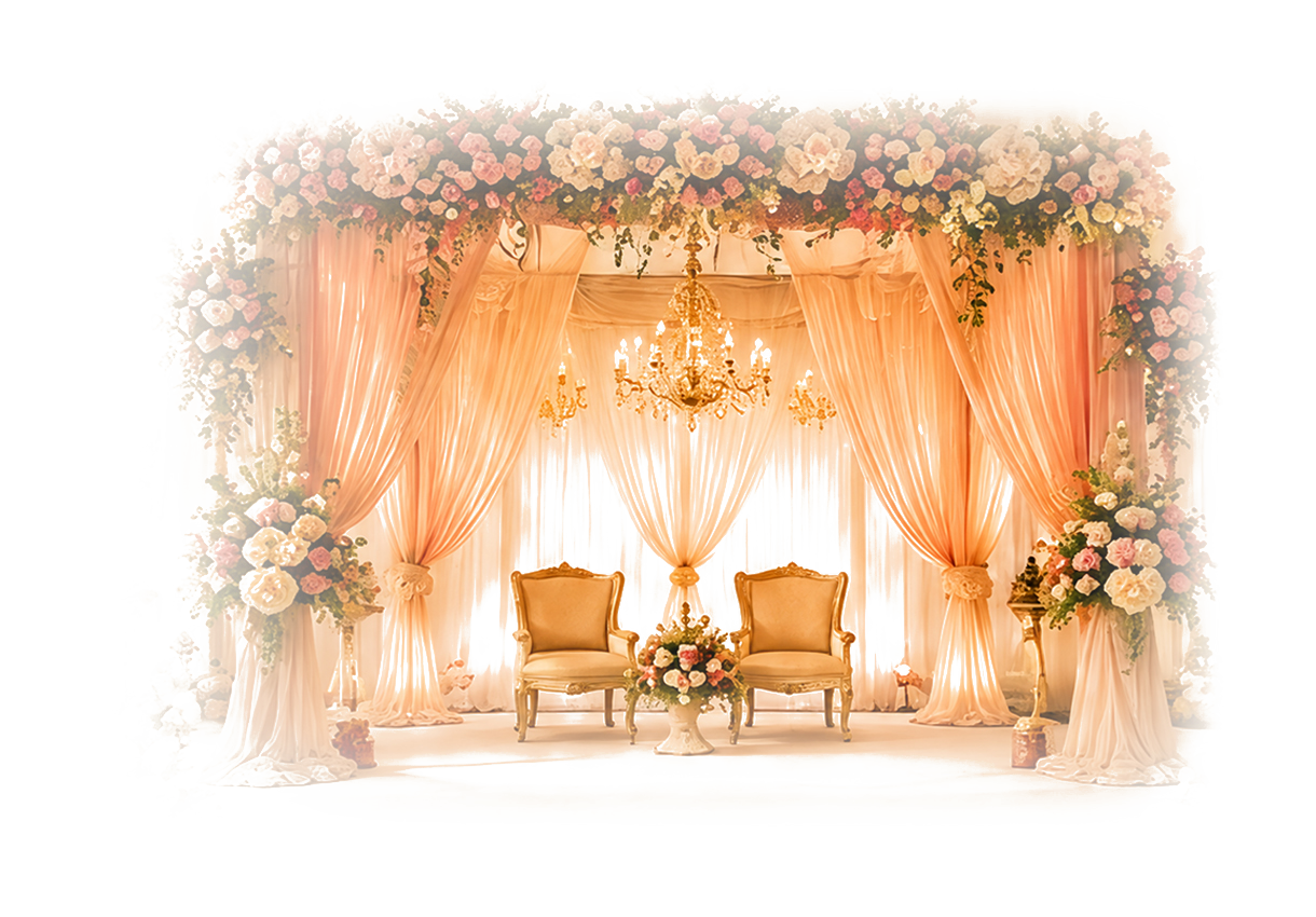 Wedding Stage & Mandap Setup